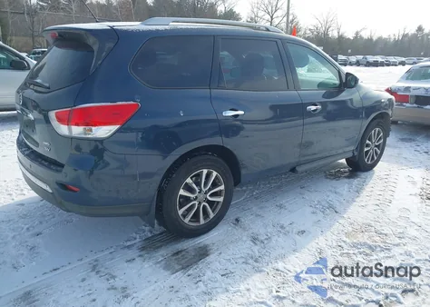 2014 Nissan Pathfinder Sv z USA, uszkodzony, nr VIN 5N1AR2MM8EC691850